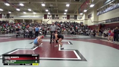 140 lbs Round 1 - Kayel Roberts, Linn-Mar vs Lydia Beyer, East Buchanan