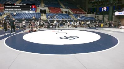 94 lbs Cons. Sub-rd Of 16 - Bradley Alarid, Colorado vs Donovan Johnson, Illinois