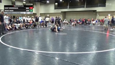 126 lbs Round 5 (6 Team) - Noah Hess, BRAWL White vs Kent Henderson, White Buffalo Wrestling Academy