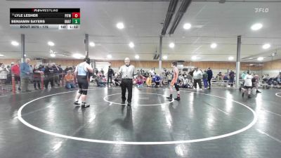 175 lbs Semifinal - Lyle Lesher, Pitman vs Benjamin Sayers, Unattached