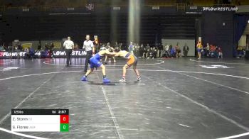 125 lbs Consolation - Zurich Storm, Campbell vs Sidney Flores, Air Force