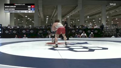 70 lbs Cons. Round 2 - Ryan Lawler, Pennsylvania vs Jack Myers, Cavalier Wrestling Club