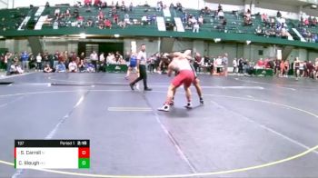 197 lbs Semifinal - Sean Carroll, Northern Illinois vs Carter Blough, Michigan State