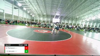 190 lbs Cons. Round 3 - Eli Bonyata, Timpanogos vs Karson Thompson, Murray