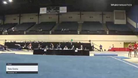 Tate Costa - Floor - 2021 USA Gymnastics Development Program National Championships