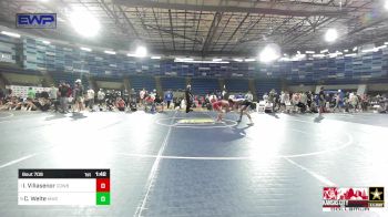 120 lbs Quarterfinal - Ignacio Villasenor, Cowboy Wrestling Club vs Cole Welte, MWC Wrestling Academy, NE