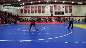 149 lbs 1st Place Match - Colton Silva, Simpson University vs Angel Salgado, Victor Valley College