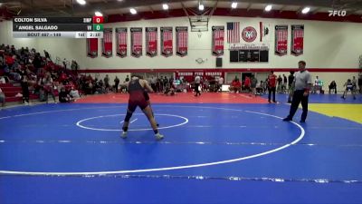 149 lbs 1st Place Match - Colton Silva, Simpson University vs Angel Salgado, Victor Valley College