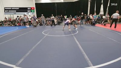 105 lbs Round 3 (6 Team) - Jett Johnson, Mat Assassins Black vs Parker Anthony, The Untouchables