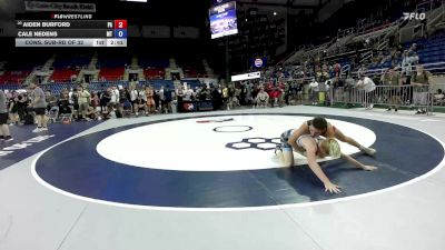 150 lbs Cons. Sub-rd Of 32 - Aiden Burford, PA vs Cale Nedens, MT
