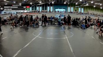 95 lbs Round 7 (10 Team) - Bennett Moorman, Roundtree WA vs Leo Tellez, Eagle Empire