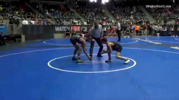 105 lbs Prelims - Kolbe Bargas, Vinita Kids Wrestling vs Tre Haines, Punisher Wrestling Company