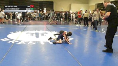 44 lbs Rr Rnd 5 - Brody Gattone, Revival Blue vs Jackson Merkert, Mat Assassins - K3
