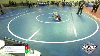 46 lbs Consi Of 8 #1 - Knox Taylor, Clinton Youth Wrestling vs Chandler Robinson, Saints Youth Wrestling Club