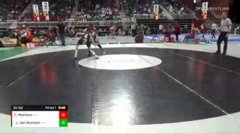 3A-152 lbs Cons. Round 1 - Jack Van Norman, Powell vs Conor Manlove, Burns/Pine Bluffs