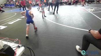 49 lbs Round Of 16 - Maverick Lee-degraffenreid, Checotah Matcats vs Captian Bay, Collinsville Cardinal Youth Wrestling