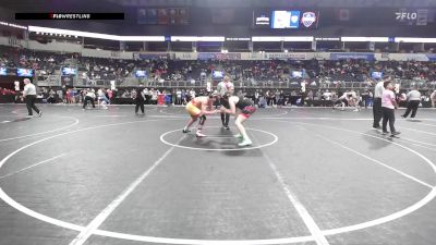 218 lbs Quarterfinal - Brett Osborn, Terminator Wrestling Academy vs Julian Burgett Burgett, Fishers Wrestling Club