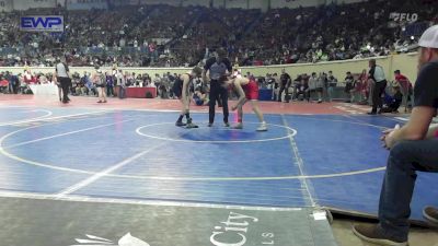 92 lbs Round Of 64 - Reagan Skidmore, Mustang Middle School vs Maverick Montgomery, Skiatook Bulldog Wrestling