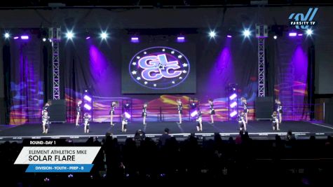 Element Athletics MKE - Solar Flare [2024 L1.1 Youth - PREP - B Day 1] 2024 GLCC Grand Nationals