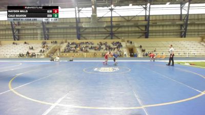 133A lbs Rr Rnd 1 - Hayden Mills, Nebraska vs Cale Seaton, Sdsu