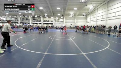86 lbs Consi Of 8 #1 - Brayden Yore, Smitty's Wrestling Barn vs Alden Cearbaugh, Shipbuilders WC