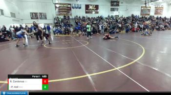 115-116 lbs Round 2 - Peyton Hall, Steelclaw Wrestling Club vs Rheagan Cardenas, OKANOGAN UNDERGROUND