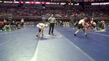 2A-190 lbs Champ. Round 1 - Gabriel Nebergall, West Liberty vs Blaine Rees, Washington
