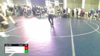 157 lbs Champ. Round 3 - Eric Williams, Bishop Kelly vs Frank Ruiz, West