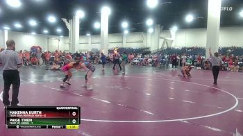 110 lbs Quarters & Wb (16 Team) - Paige Tihen, Team STL Green vs Makenna Kurth, Team Iowa Mermaid Mafia