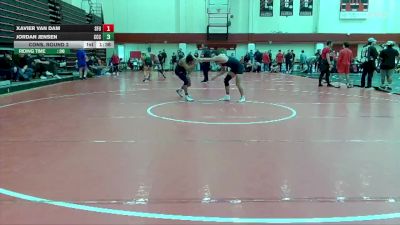 165 lbs Cons. Round 2 - Ryan Carroll, Southern Oregon vs Hunter Harwood, Southern Oregon