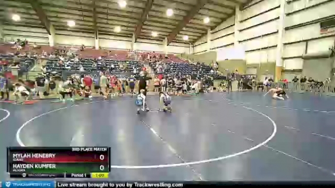 75 Lbs 3rd Place Match - Mylah Henebry, Idaho Vs Hayden Kumfer, Alaska