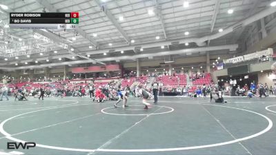 73 lbs Cons. Round 4 - Bo Davis, Honey Badger vs Ryder Robison, Black Fox