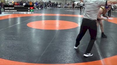 197 lbs Champ. Round 1 - Matt Malay, Ashland University vs Quinn Gorman, Lake Erie College