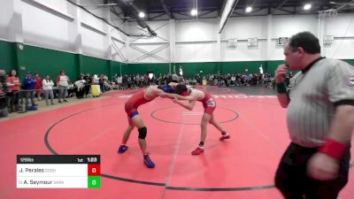 126 lbs Round Of 64 - Jacob Perales, Goshen vs Ashton Seymour, Saranac