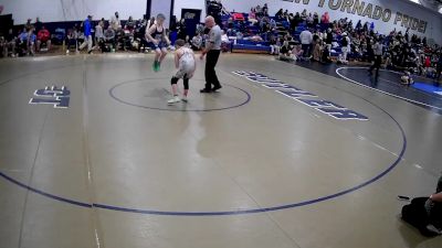 97-107 lbs Round 3 - Luke Aderman, Team Prescott vs Jameson Wachter, Butler