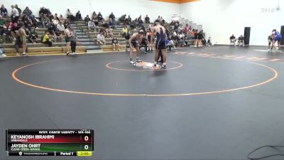 165-166 lbs Round 1 - Keyanosh Ibrahimi, Urbandale vs Jayden Ohrt, Clear Creek-Amana