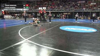 133 lbs Quarterfinal - Jason Henschel, Central Okla. vs Jakob Romero, Adams St.