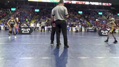 60 lbs Consy 2 - Bronson Perkins, Valley vs Lucas Gush, Belle Vernon