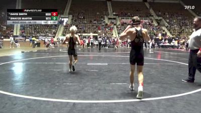 6A 132 lbs Semifinal - Swayze Martin, Wetumpka vs Davis Smith, Mountain Brook