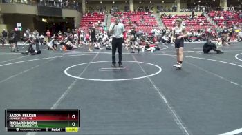 105 lbs Round 3 (6 Team) - Jaxon Felker, Midwest Elite vs Richard Book, The Untouchables