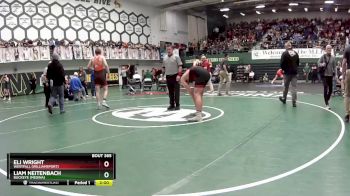 175 lbs Champ. Round 3 - Liam Neitenbach, Buckeye (Medina) vs Eli Wright, Westfall (Williamsport)