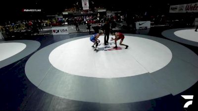 All Cadet Boys Freestyle Lower - 120 lbs Champ. Round 2 - Issac Arismendez, Frontier High School Wrestling vs Nodin Verdugo, Friendly Hills Wrestling Club