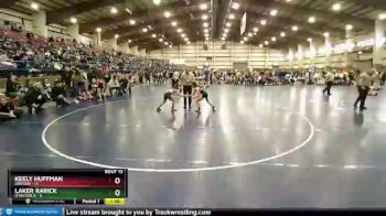 72 lbs Round 5 (6 Team) - Laker Rarick, Utah Gold vs Keely Huffman, Oregon