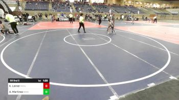 70 lbs Rr Rnd 5 - Kobe Lemer, ReZults Wrestling vs Aiven Martinez, Maverick Elite Wrestling