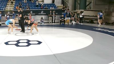 100 lbs Cons. Sub-rd Of 32 - Kendra Ege, Illinois vs Lyla Stiefel, Iowa