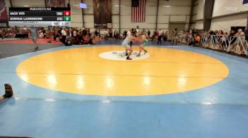 195 lbs Rr Rnd 3 - Jack Viti, TNWC Purple vs Joshua Larrimore, Apache Black