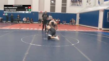 175 lbs Cons. Round 4 - Eric Pendlebury, St Christopher vs Cole Dunham, Pope John Paul XIII