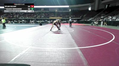 165 lbs Consi Of 16 #1 - Dylan Galant, Utah Tech vs Mason Hernandez, Vanguard