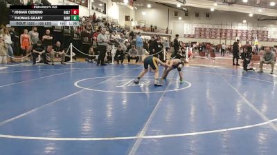 106 lbs Consi Of 8 #2 - Josiah Cedeno, Holyoke vs Thomas Geary, Hanover