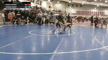 106 lbs Consi Of 8 #2 - Josiah Cedeno, Holyoke vs Thomas Geary, Hanover